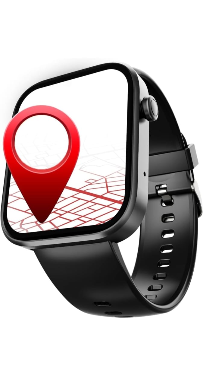 boAt Storm Call 3 w/TBT Navigation, Daily Activity Tracker, DIY Watch Face Studio,700+ Active Modes, 1.83" (4.6 cm) HD Display Fitness Smart Watch for Men & Women(Active Black)